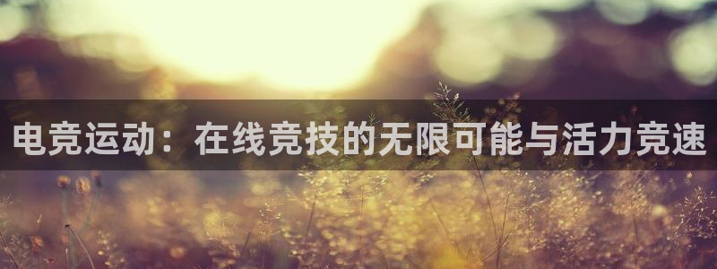 178篮球直播：电竞运动：在线竞技的无限